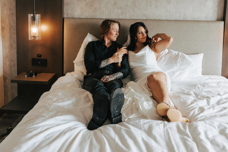 Nicole & Nicole Elopement Peek - Cirrus Gold Creative Company-68