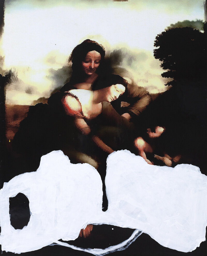 Jordi Mollà Serie HEAVEN 2 2025 Mixed media Canvas.