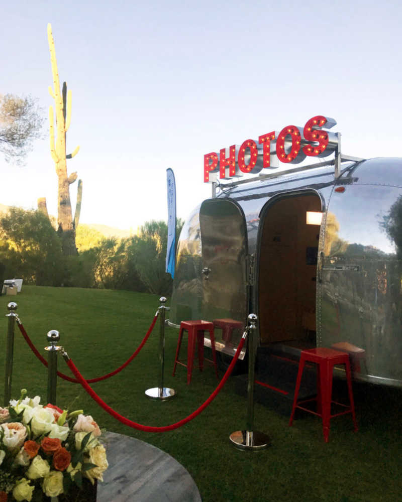 Vintage Airstream Photo Booth Phoenix Arizona