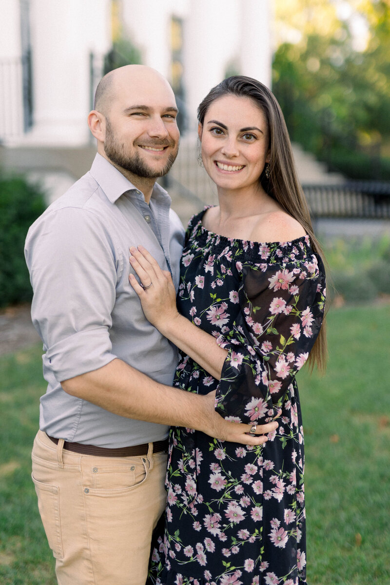 Abbey and Josh smiling