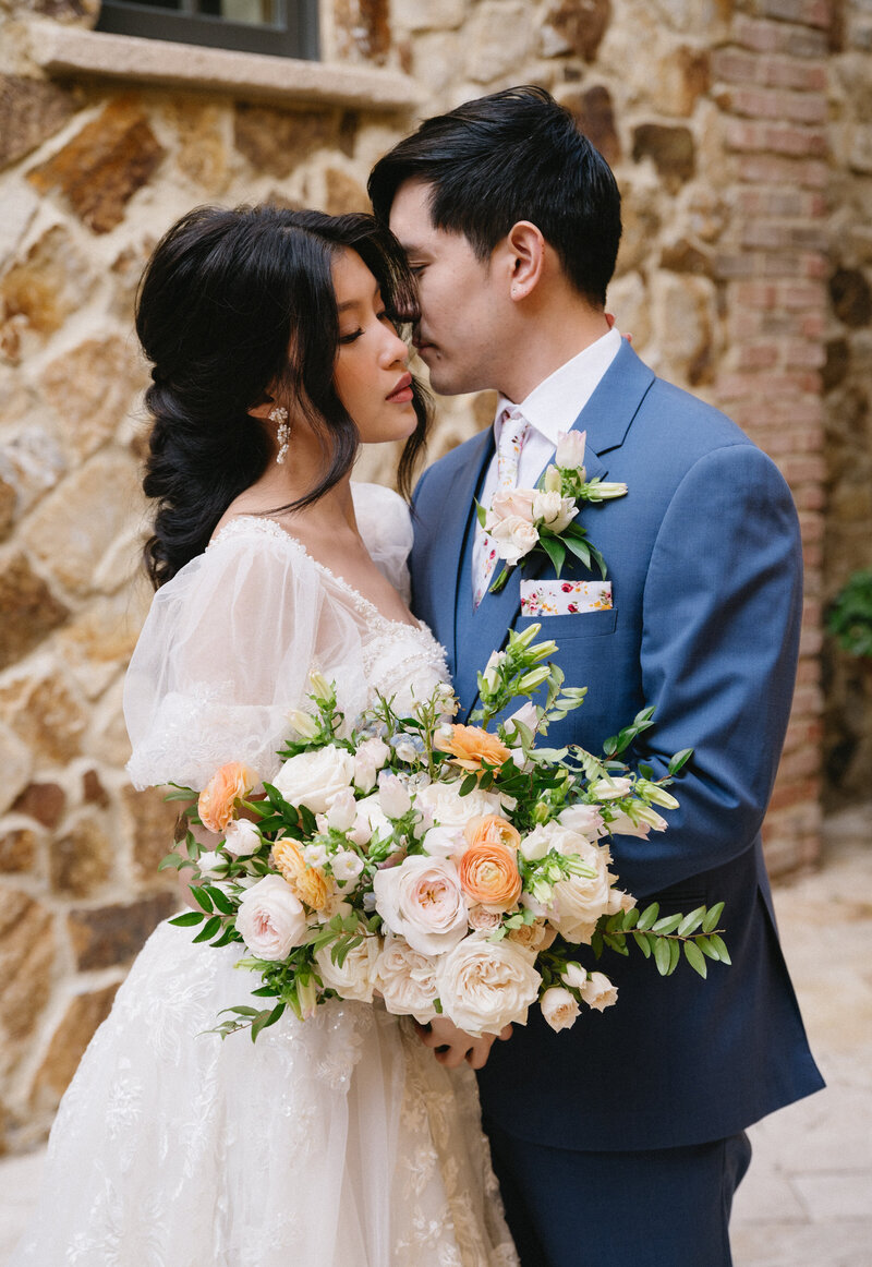 rustic backyard wedding in farmington ny on brides family horse farm during a summer wedding