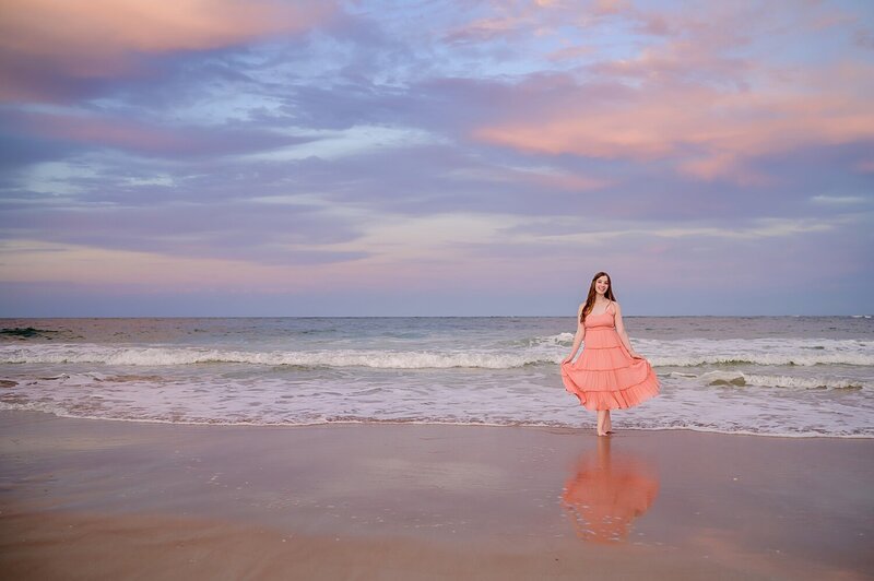 kelleen hite photography image on the beach in saint Augustine