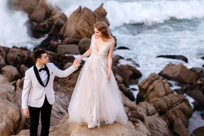 Professional wedding photographer in Monterey, CA.