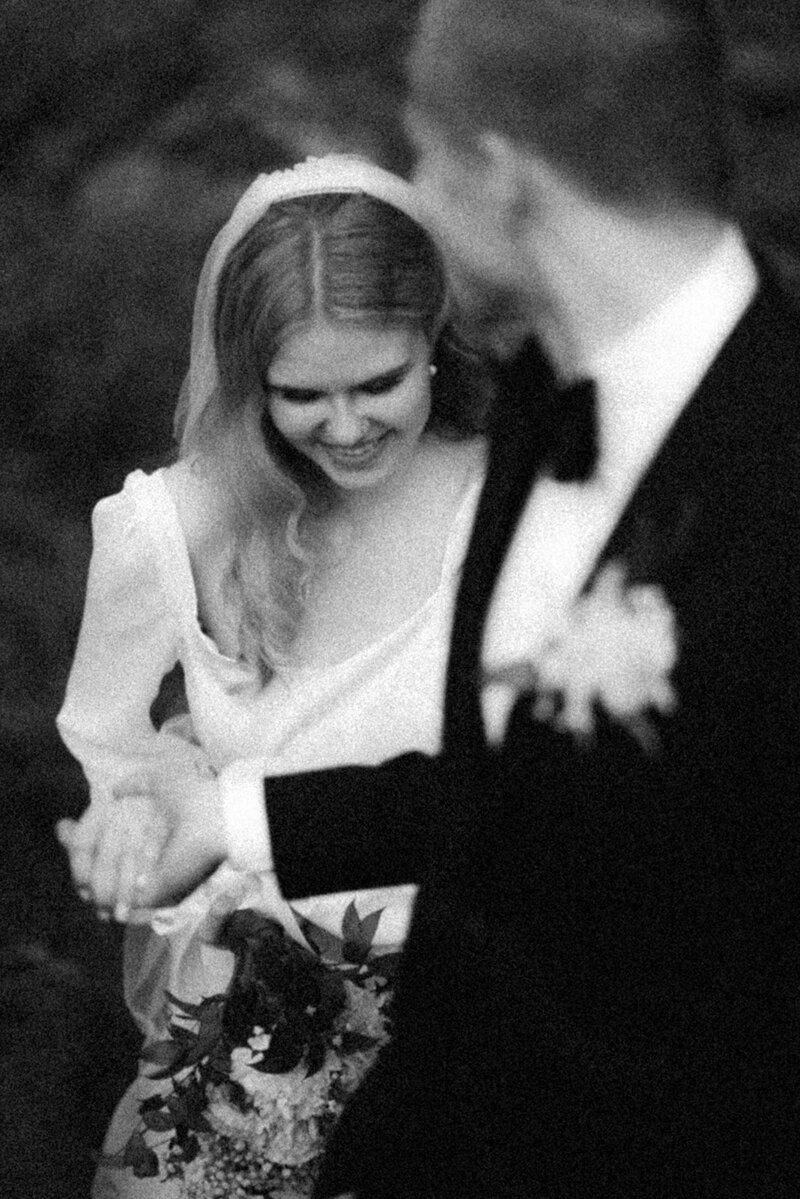 Wedding photo of an Intimate and romantic wedding  photography session in Porvoo by photographer Hannika Gabrielsson