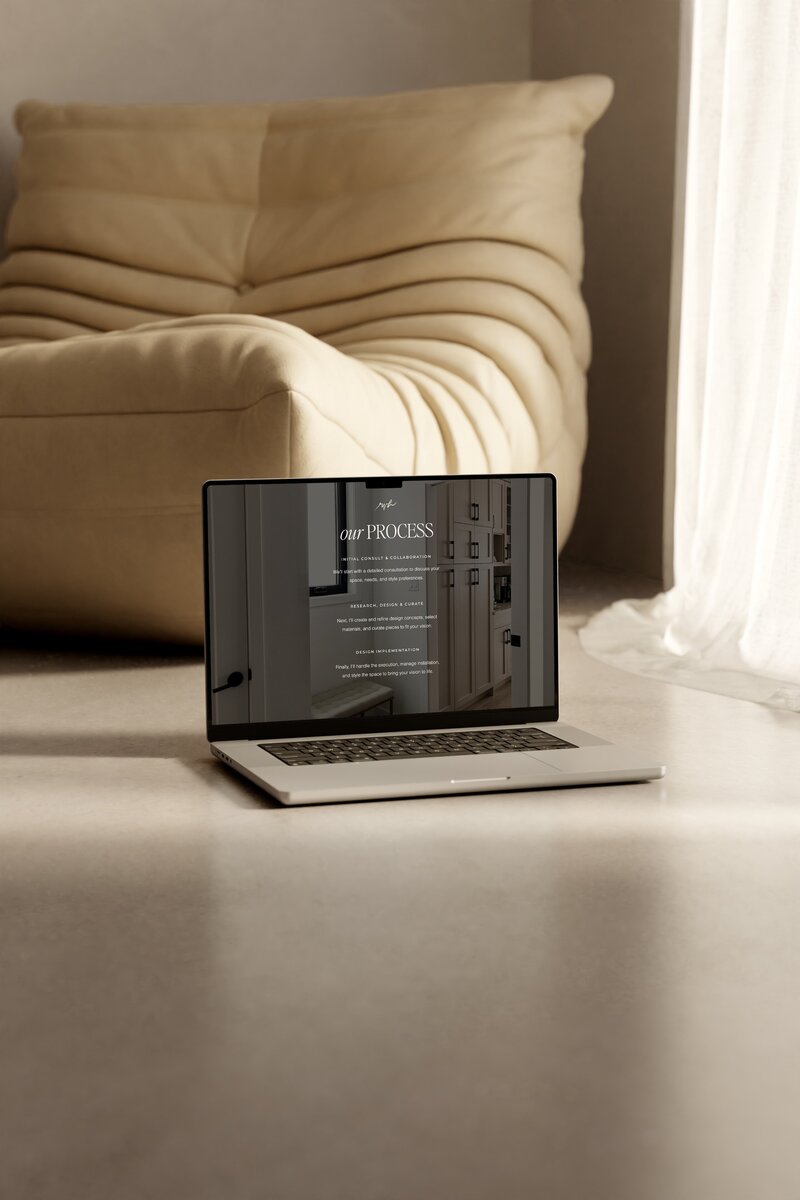 Interior designer web design by Kathlyn Jarvis 12