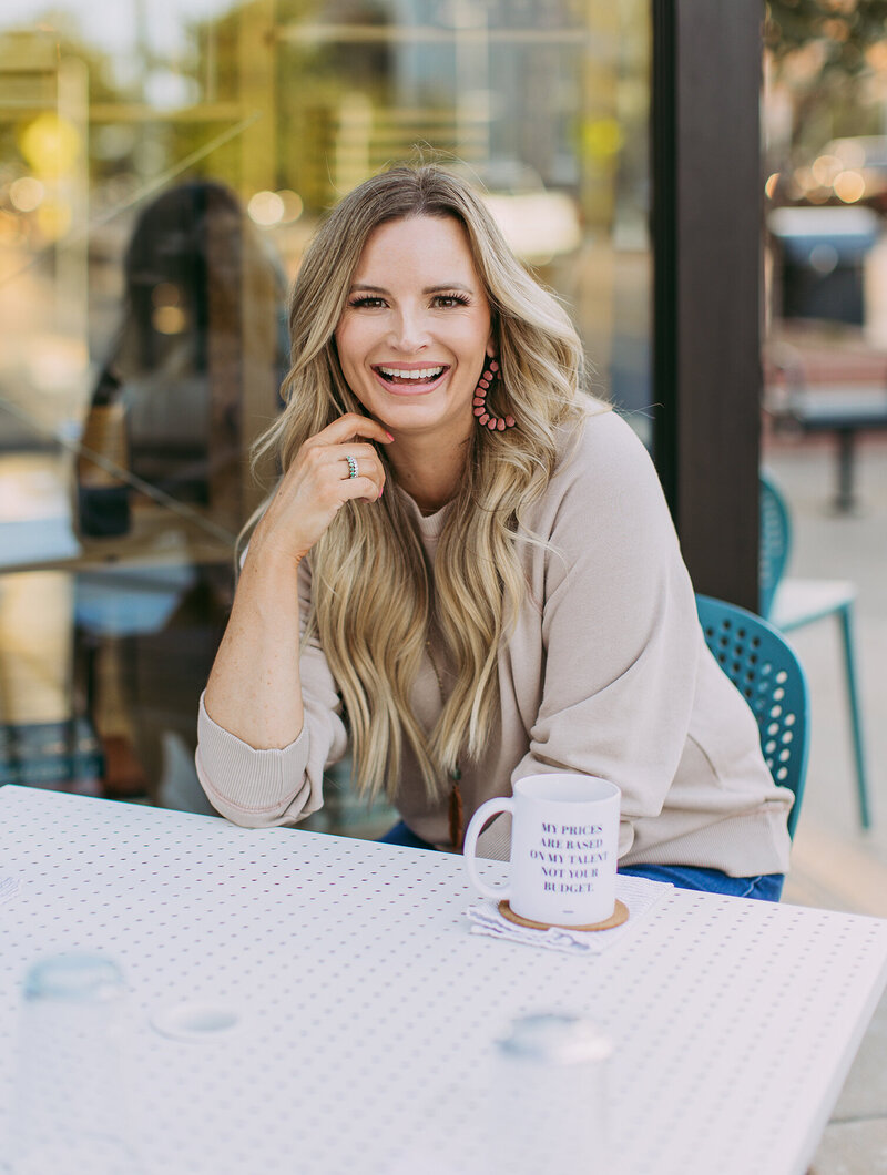 Christy Jo Lightfoot, Owner of Coyote Haus Branding and Website Design Studio.