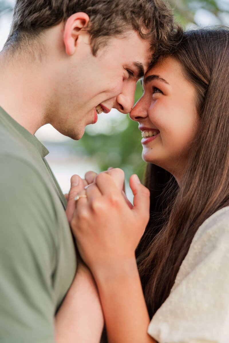 Engagement Session in the summer North Idaho