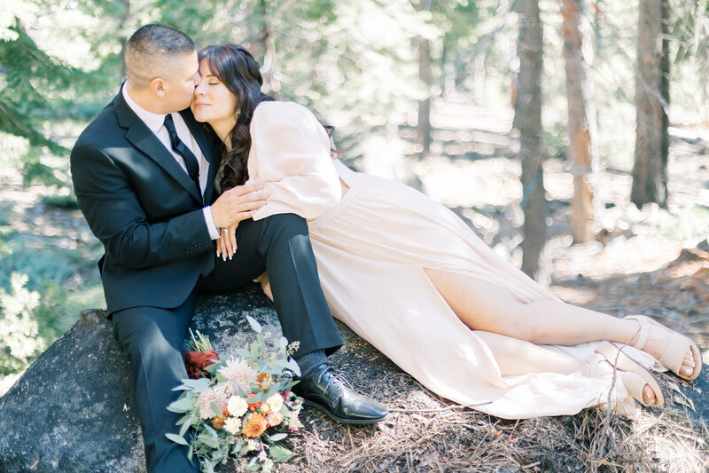 Cliffside elopement