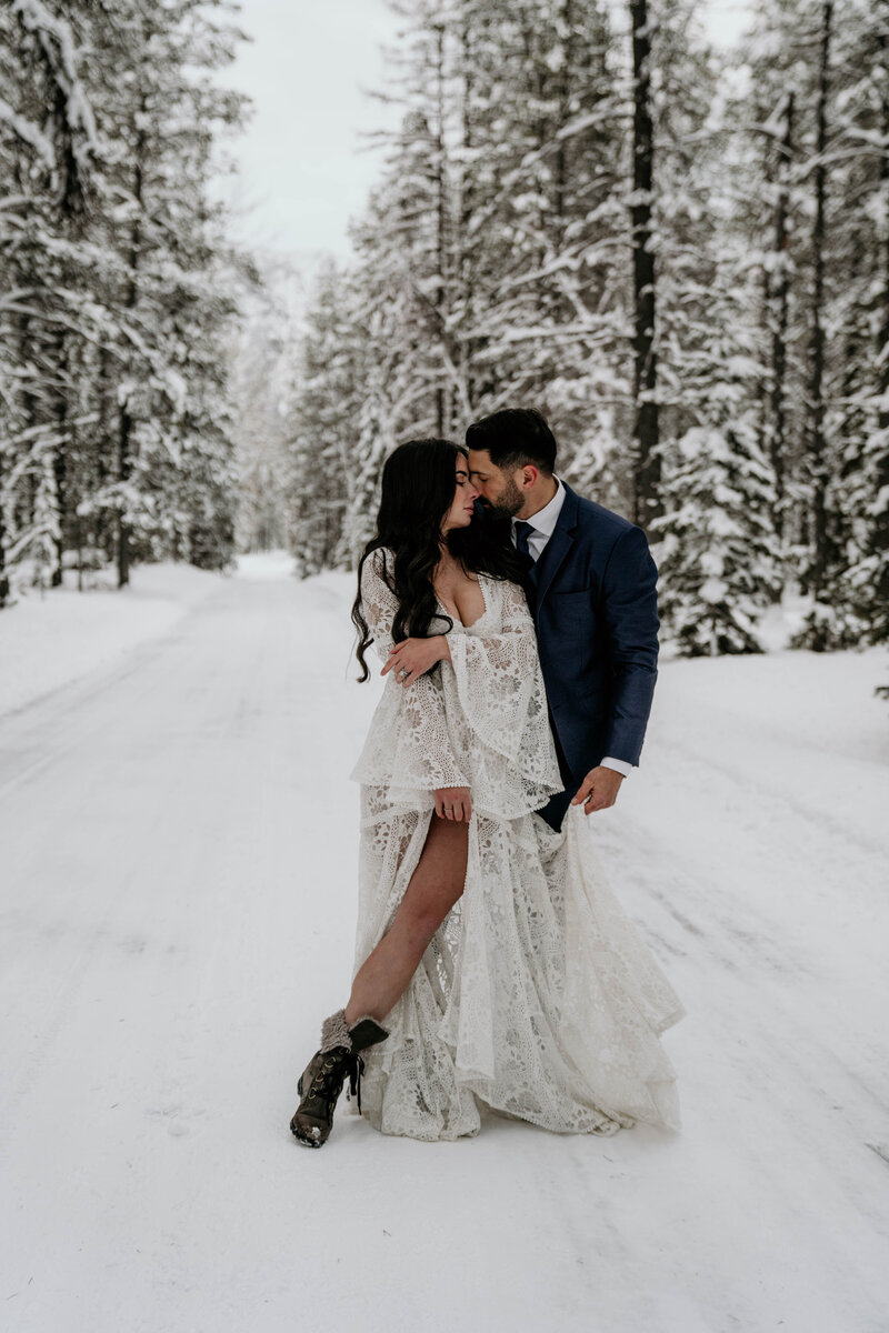 Glacier National Park Adventure hiking elopement