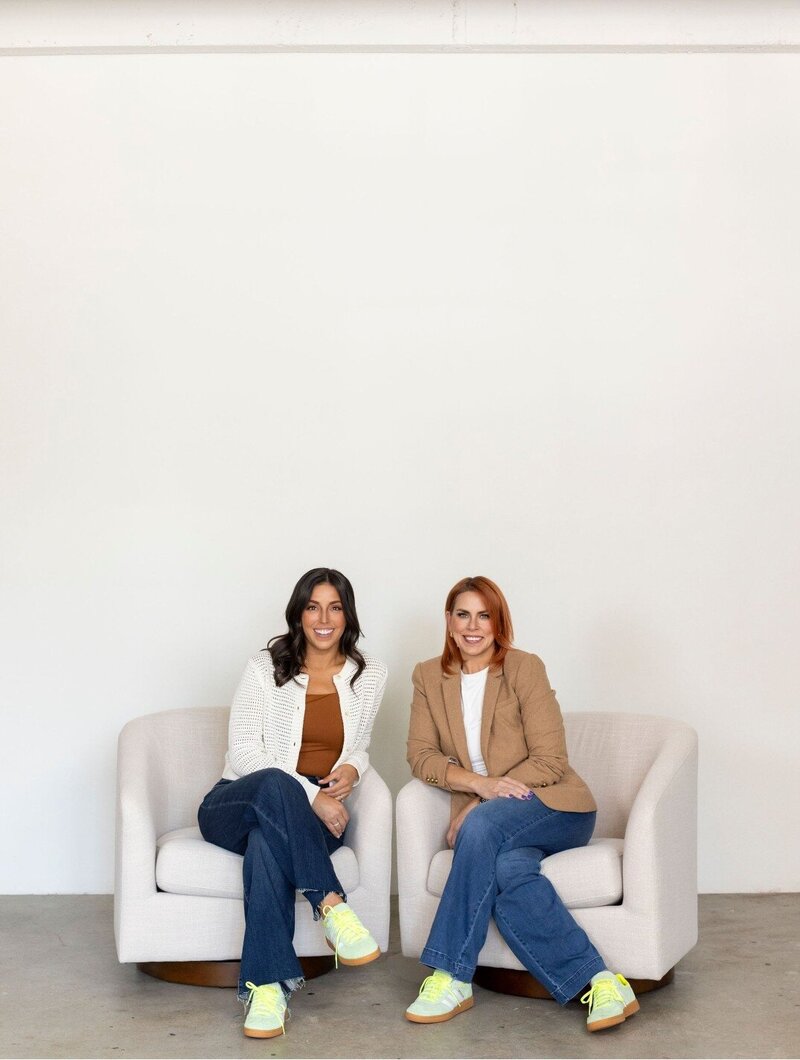 Lorna and Victoria - Sitting