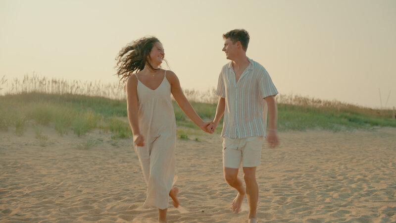 Engagement session in the Outer Banks Of North Carolina