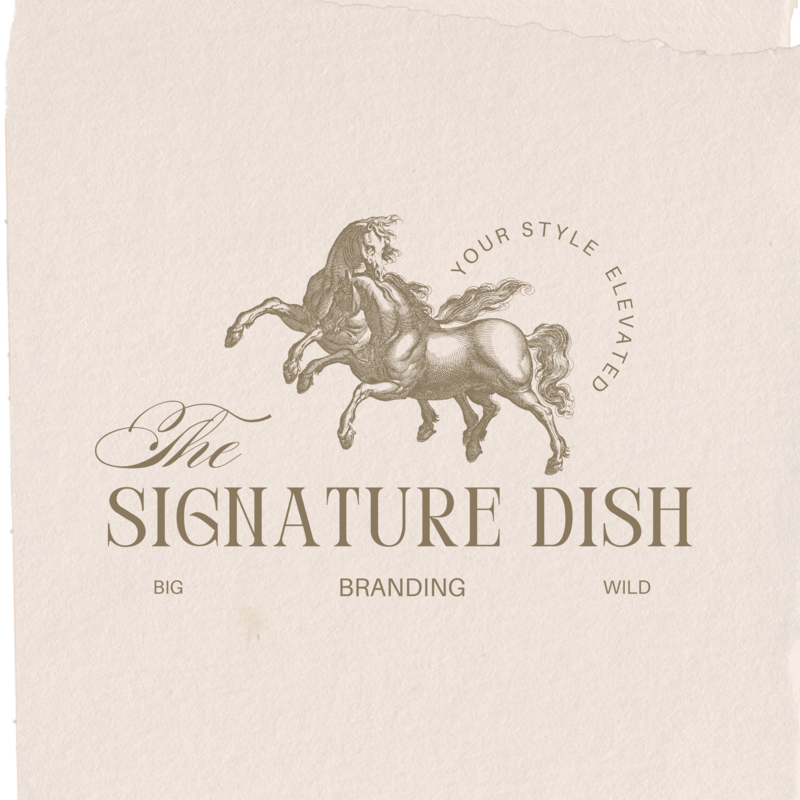 Branding package for Service industry and hospitality industry brands