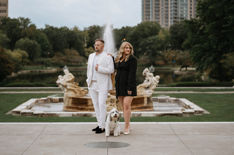 Engagement portraits in Cleveland