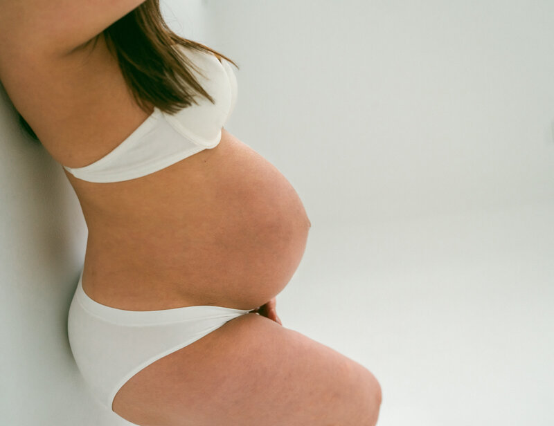 pregnant mom body