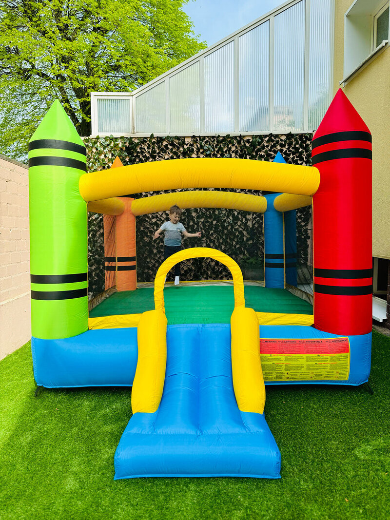 Hüpfburg für Kindergeburtstag
