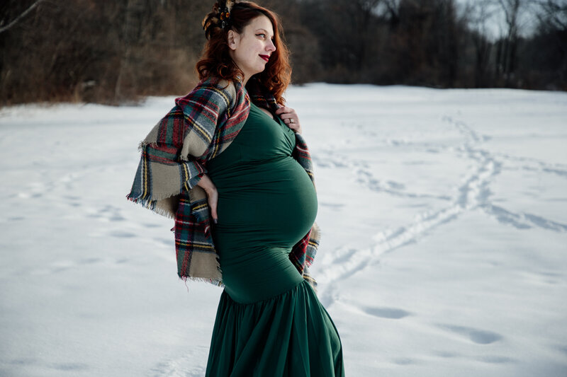 winter maternity