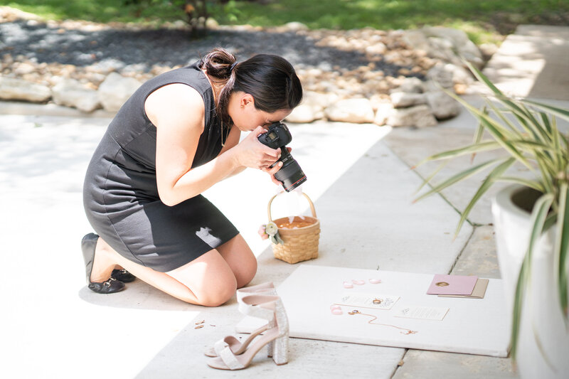 flatlay behind the scenes