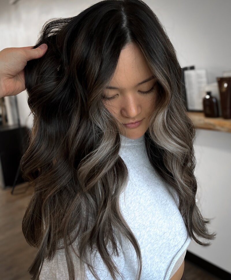 Dimensional Brunette Hair Color by Salt Hair Collective - East Beach Norfolk Hair Salon for Lived in Low Maintenance Color - 10