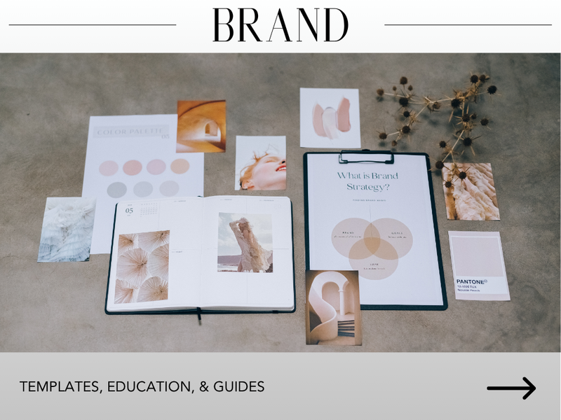 Brand templates, education, & guides by Tamisha Ford