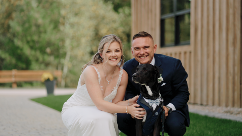 Jasmine and Andrew's Video Wedding at Barn at Bull Meadow New Hampshire