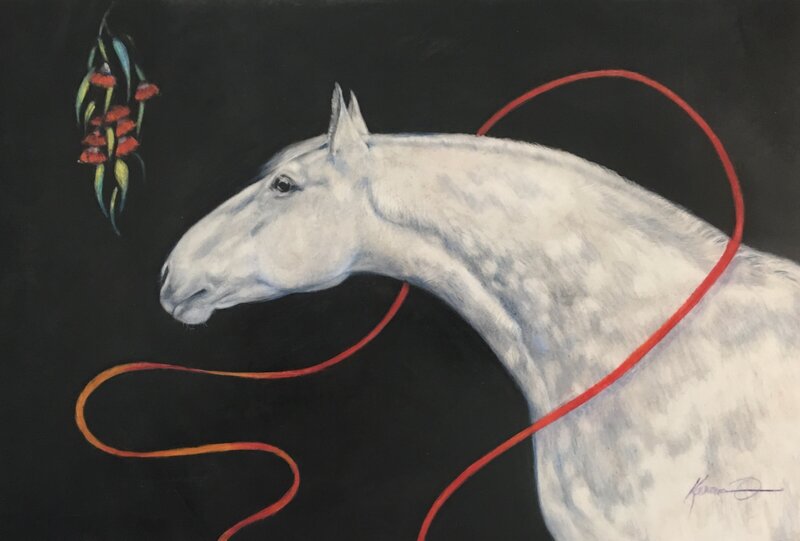 Grace-Karen-Osborn-Extraordinary-Female-Equine-Artist-Paard-Verzameld-