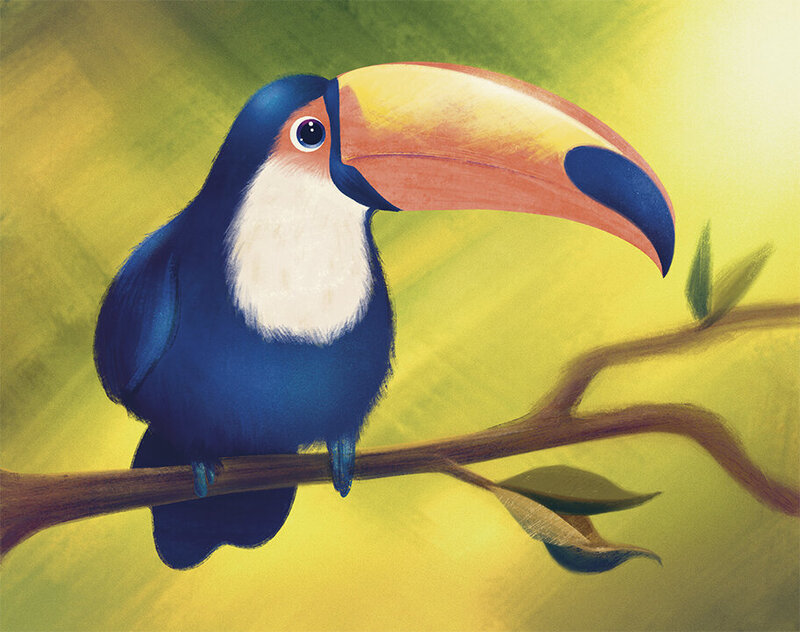 Toucan_Procreate_Illustration_BloomStudio_KidLit_Childrens_Book
