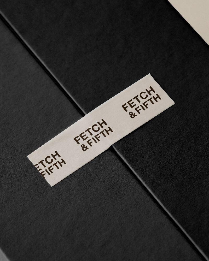 fetch and fifth luxury pet boutique packaging