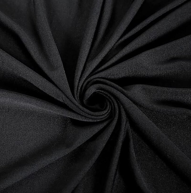 Spandex Fitted Linen black-Rori Ranch Rentals