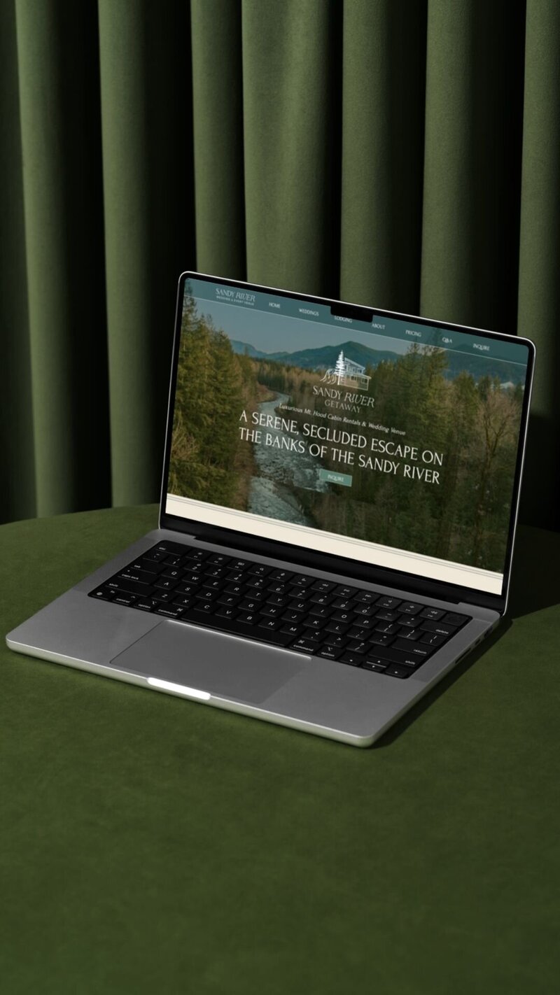 Sandy-River-Getaway-website-design-for-a-wedding-venue