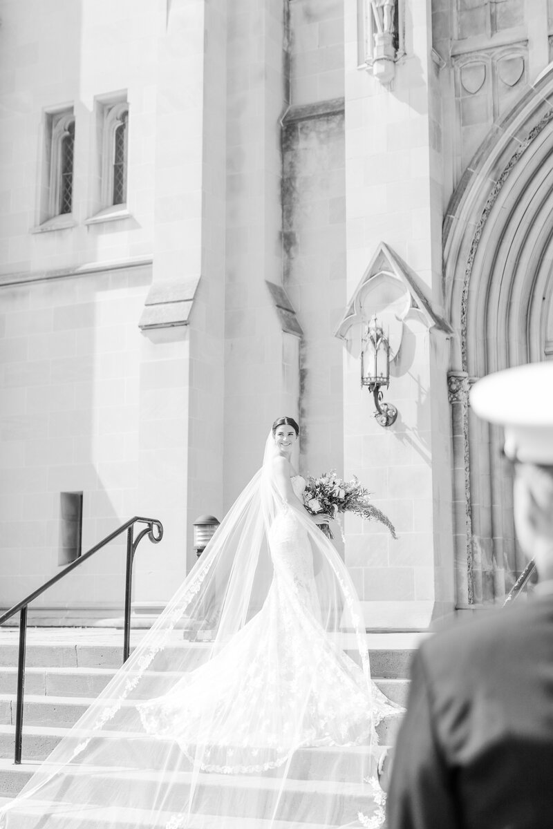 sacred heart cathedral Wedding at the Highline in Rochester New York kelsee risler photography