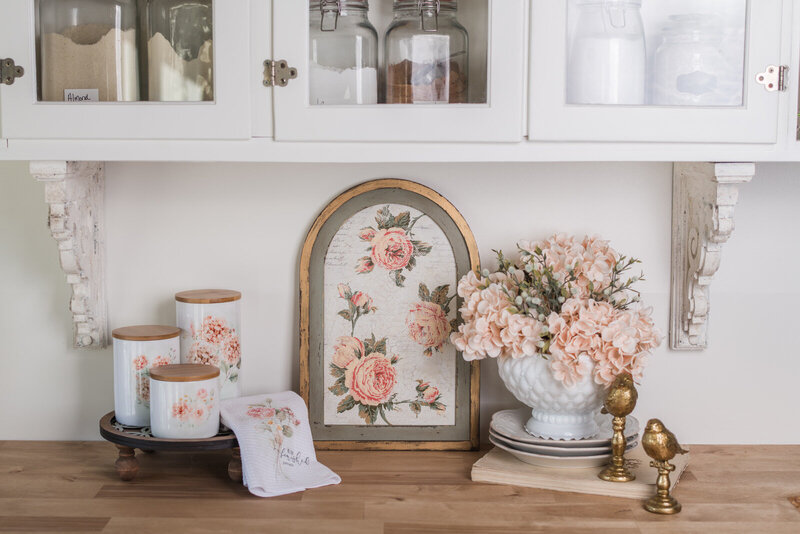 eucalyptus colored farmhouse tray