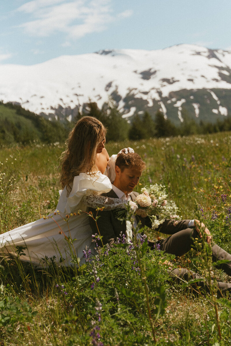 Alaska elopement photos