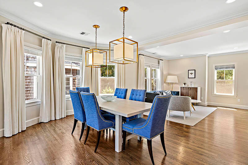 Dining Room, Luxury Realtor Metro Boston Crafted Path Home By Noha Soliman