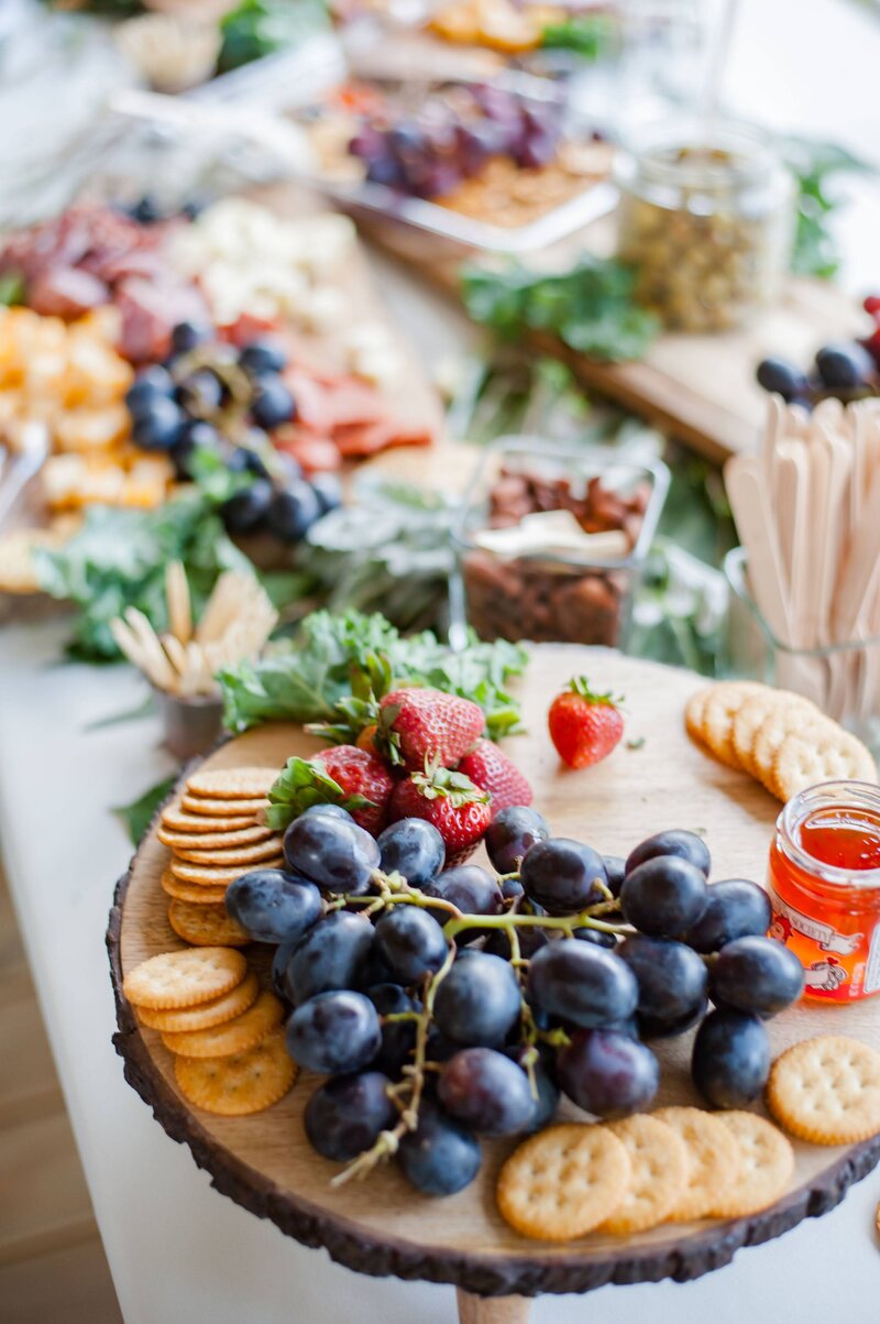 Farm to Table wedding menu with local produce.