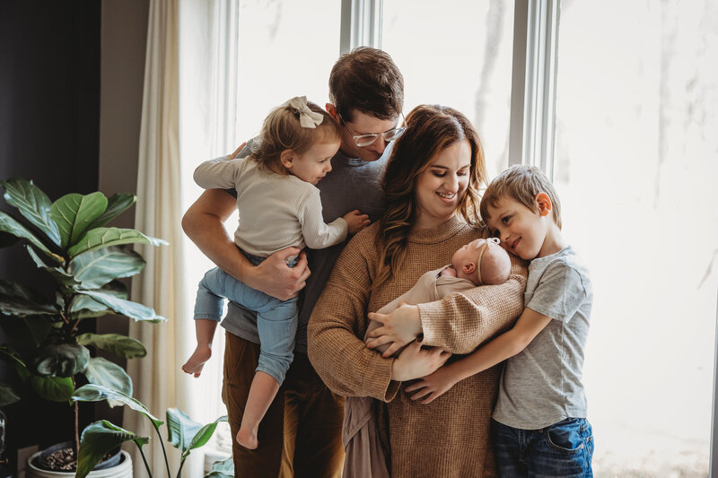 Indianapolis In-Home Newborn Photography