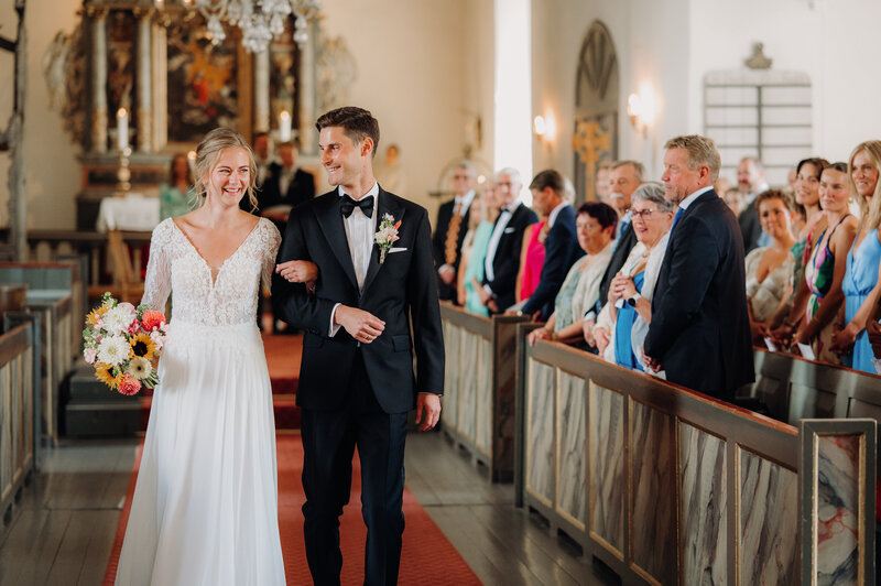 Bryllup i Tjølling kirke