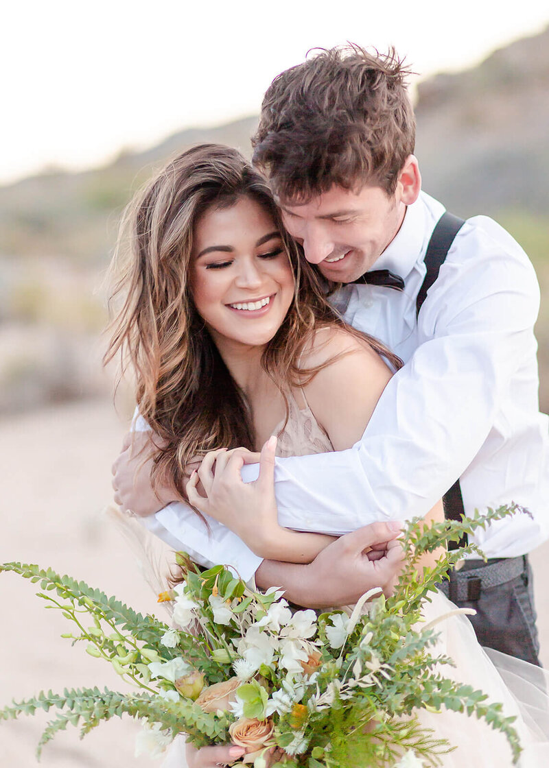 Las Vegas Elopement Photographer at the Joshua tree
