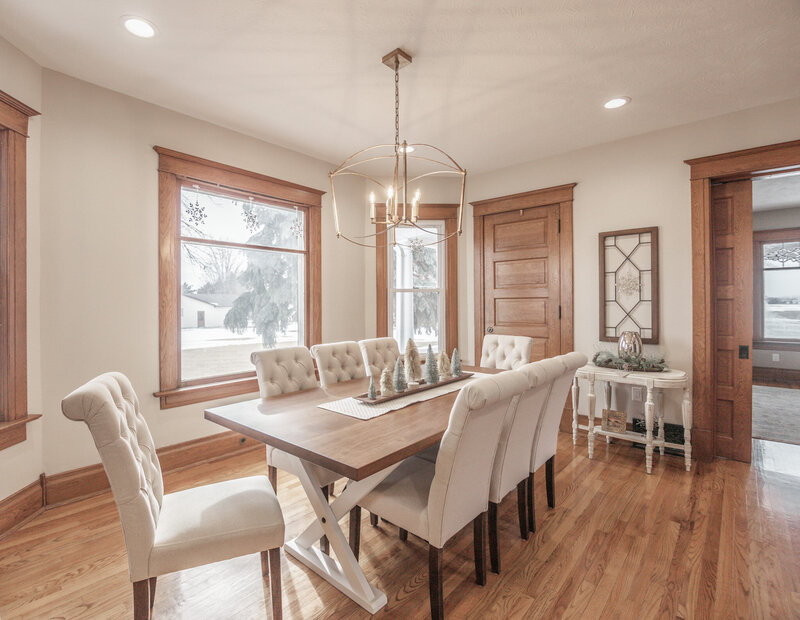 victorian on the block dining room design