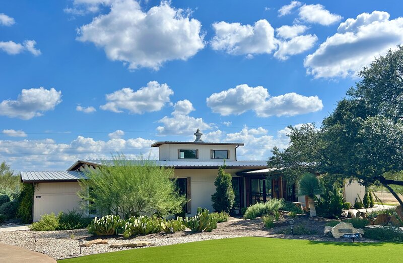 the main hall at two streams one heart ranch