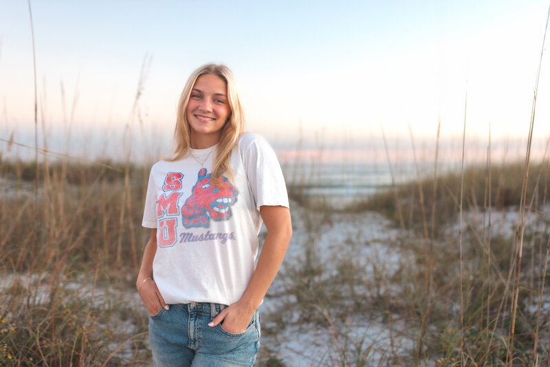 a natural beauty captured on Pensacola Beach Florida where she was born and raised