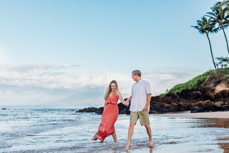 Couples Poolenalena Beach - Moorea Thill Photography Maui-99