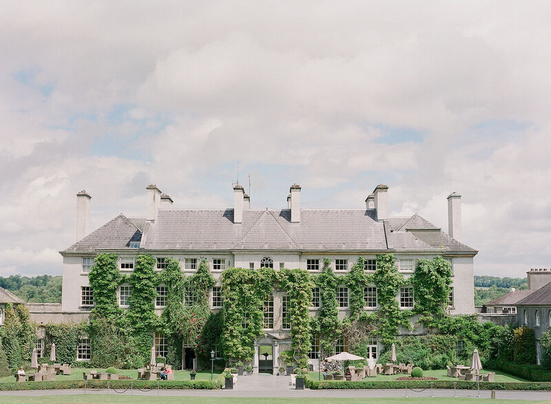 Landscape shot of Mount Juliet Estate in Ireland