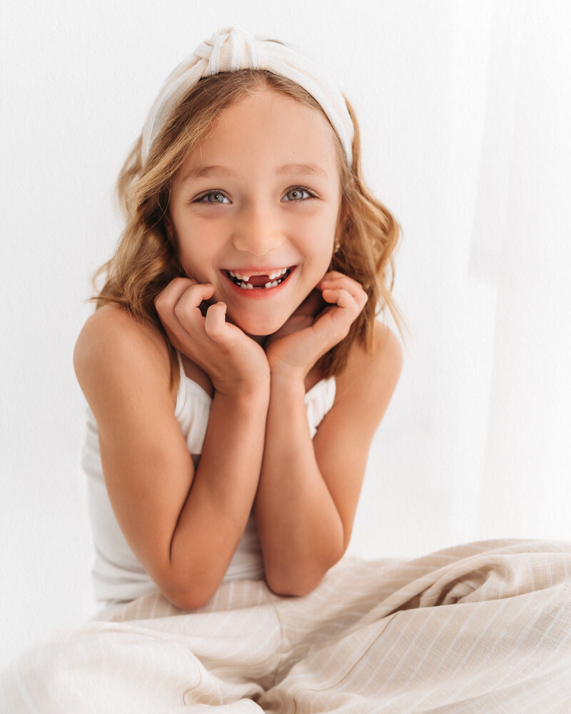 Children Photography Headshot Portraits for Babys and Children