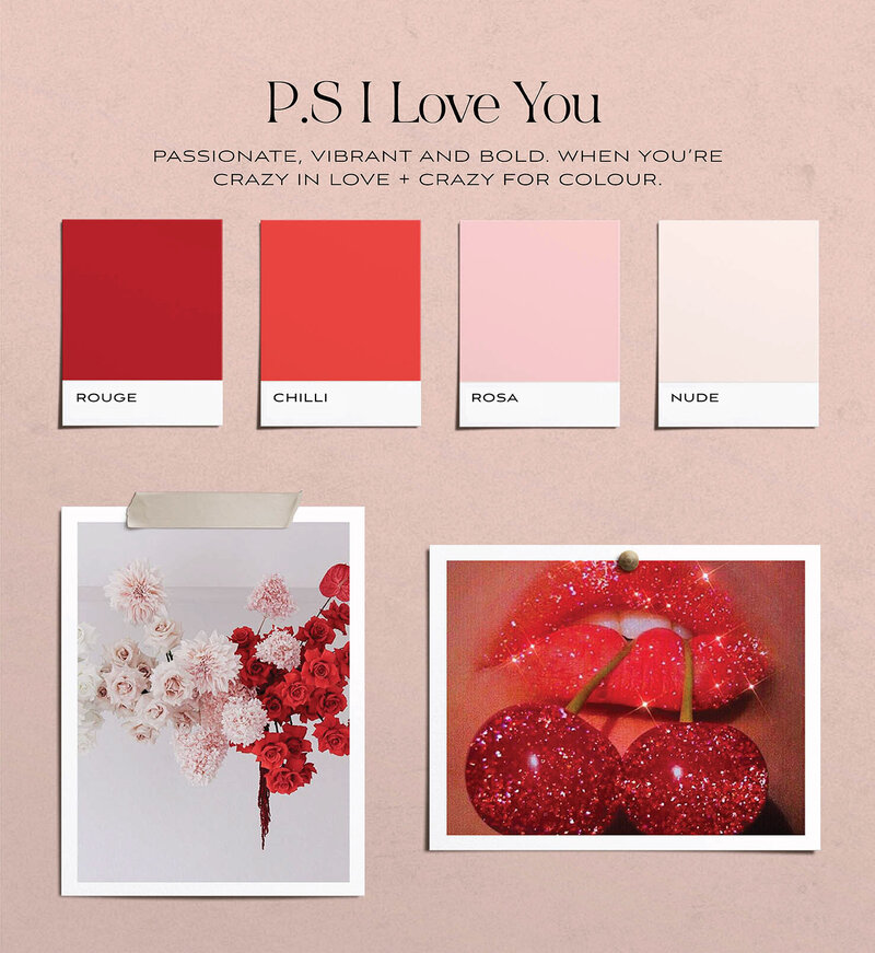 Red and pink tones to inspire you for your wedding