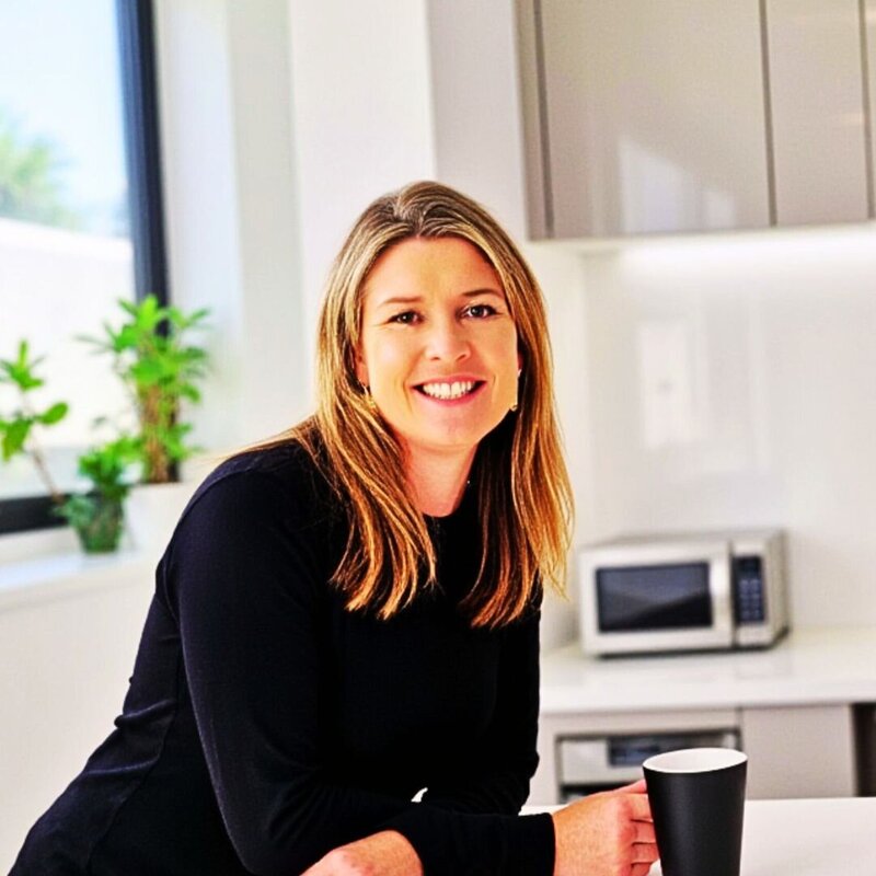 Diana McIntyre in her professional brand setting — showcasing the final results of her AI-Gen.Studio website, built to reflect her expertise and trust-driven insurance brand.