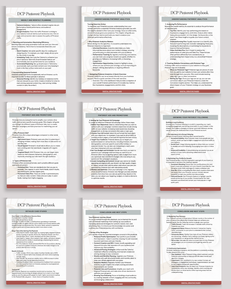 Pinterest playbook 3