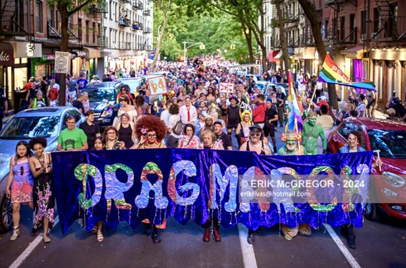 Brent TRay Fraser Drag March NYC 2024