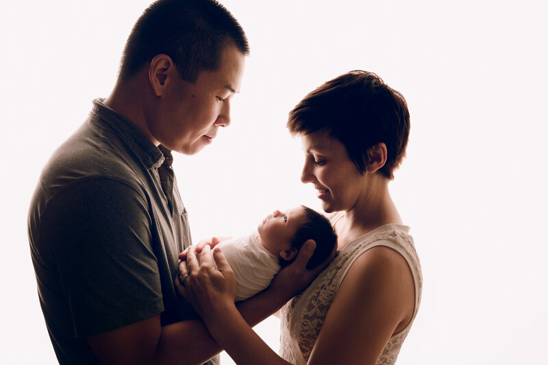 one year old girl during her  one year milestone session