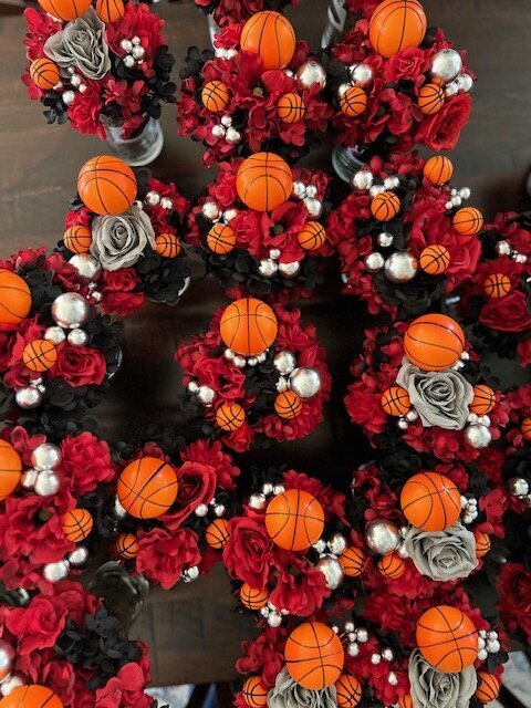 Sports Banquet Centerpiece Ideas | Michigan