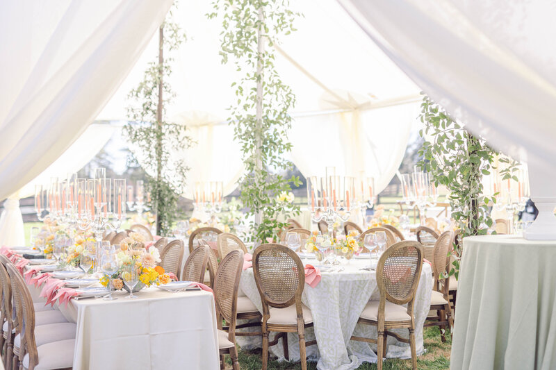 knoxville tent reception wedding